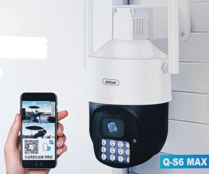 8K AI WiFi Dome PTZ Camera