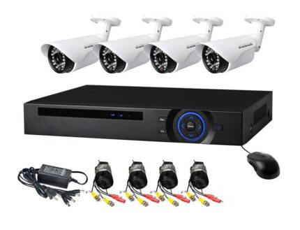 AHD 4 Channel CCTV Camera System
