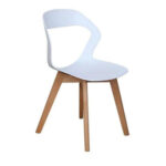 GOF Furniture – Lobelia Plastic Chair, White