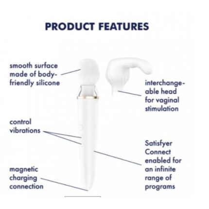 Satisfyer Double Wand-er White