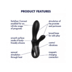 Satisfyer Heat Climax + Rechargeable Black