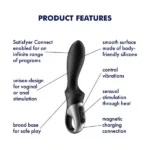 Satisfyer Heat Climax Rechargeable Black