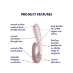 Satisfyer Heat Wave Rechargeable Mauve