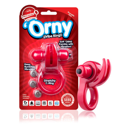 Screaming O Orny Vibe Ring Red